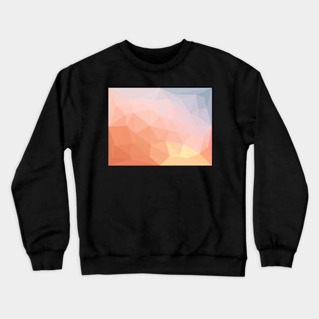 Summertime Triangles Crewneck Sweatshirt by greenoriginals